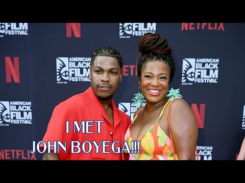 I Met John Boyega!! 😱 | 2023 Vlog #73 | That Chick Angel TV