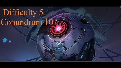 Honkai Star Rail: Simulated Universe Gold and Gears Difficulty 5, Conundrum 10