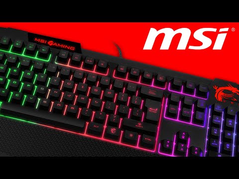 MSI Vigor GK40 Mechanical Feel RGB Gaming Keyboard Review [MXDOUT]