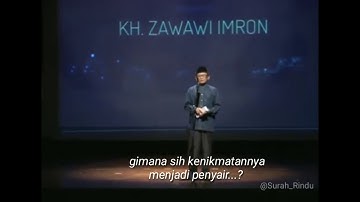 KH.  ZAWAWI IMRON bagaimana sih, Kenikmatannya Menjadi Penyair ? | Official Surah Rindu