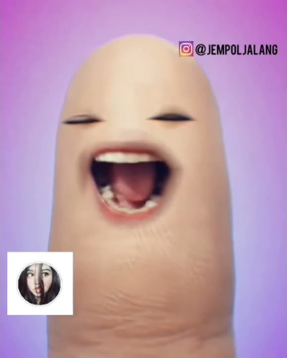 Jempol jalang lucu .....😂😂🤣🤣