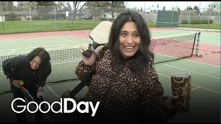 We're Saying Farewell to Julissa Ortiz with a Game of Pickleball!