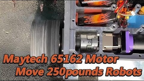 250 pounds Robots Move by Maytech 65162 Motor