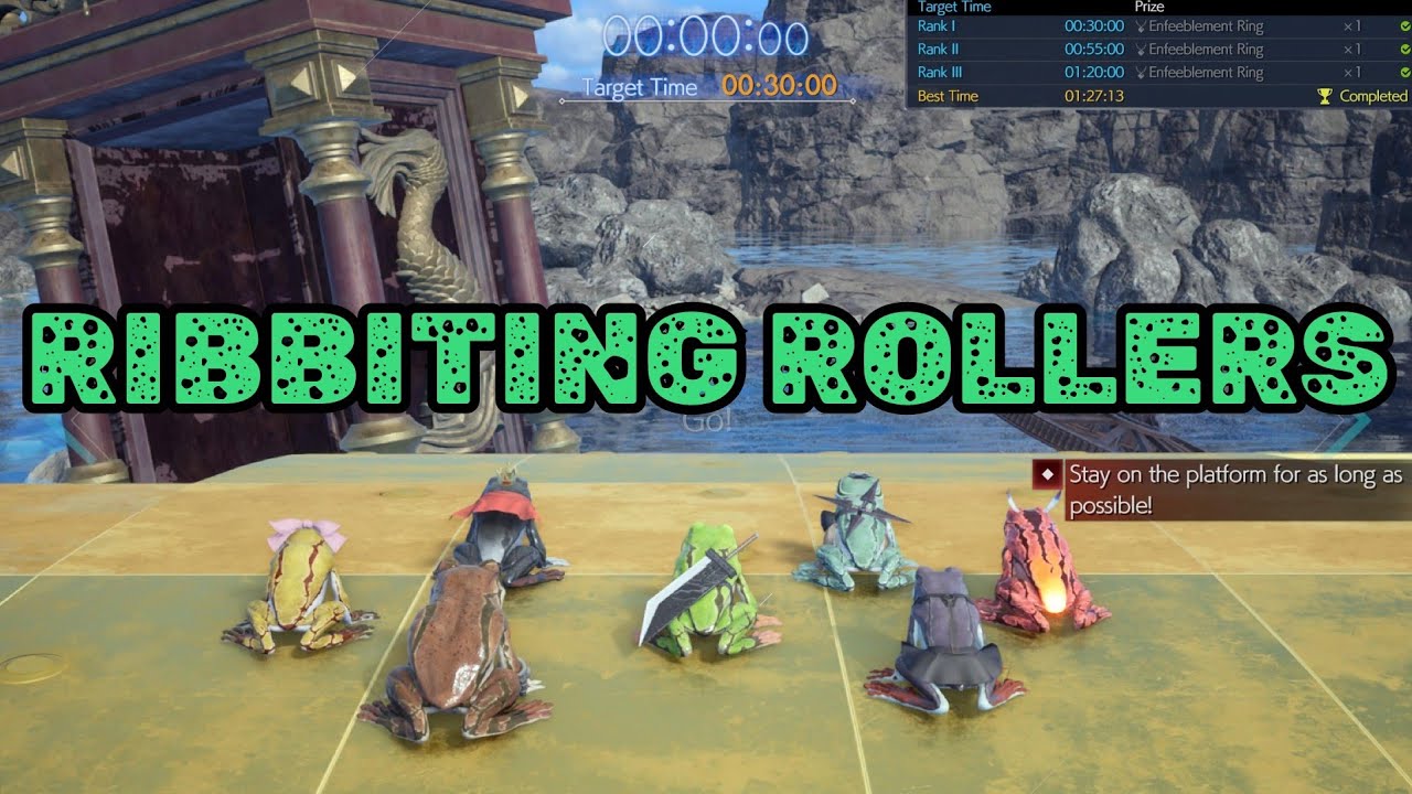 FINAL FANTASY 7 REBIRTH - Jumpfrog: Ribbiting Rollers Rank 3 (
