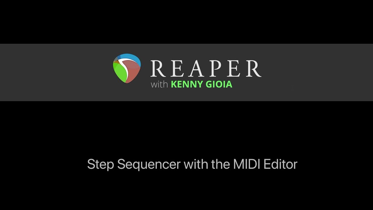 reaper drum step sequencer reaper drum step sequencer