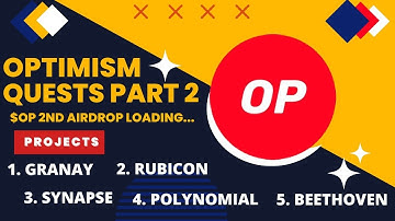 OPTIMISM QUESTS PART 2| START INTERACTING NOW| $OP 2ND AIRDROP LOADING...#optimism #airdrop #nfts