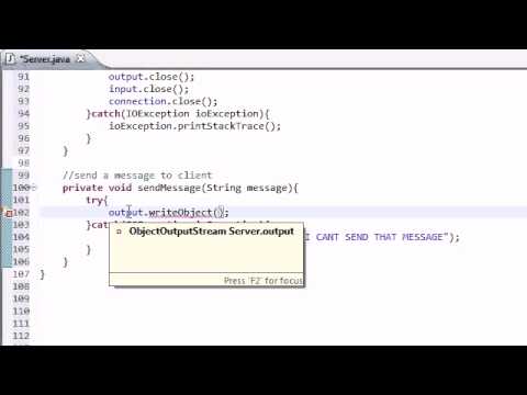 Intermediate Java Tutorial   45   How to Send Messages