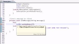 Intermediate Java Tutorial   45   How to Send Messages