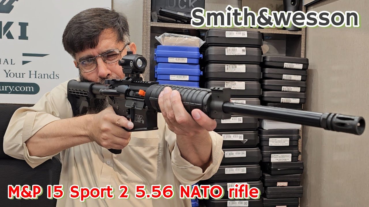 Smith and wesson M&P 15 sport 2 rifle Review and Unboxing. #m4rifle # ...