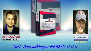 Ascend Pages Sales Video Preview - get *BEST* Bonus and Review HERE!!!... :) :) :)
