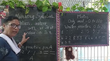 Nursery class teaching, Part 3