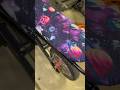 Kids electric  dirt bike gets custom galaxy seat cover and paint job #dirtbike #motocross