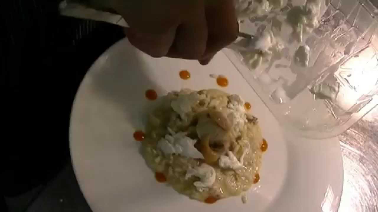 Ristorante Gener Neuv - Risotto capesante, stracciatella e fiori di zucca
