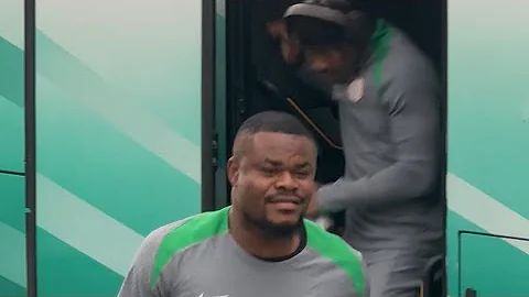 Super Eagles of Nigeria in Uyo for the 2026 World Cup Qualifiers against Rwanda 