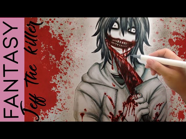 JEFF THE KILLER ANIME ;) - Desenho de renandesouzalira - Gartic