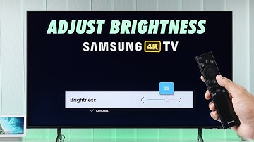 How To Adjust Brightness on Samsung Smart TVs! [Change]