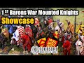 BARONS War Mounted Force deployed in mass -  SHOWCASE
