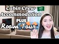 CABIN CREW ACCOMMODATION + ROOM TOUR OF MY COLLEAGUES| SAUDIA| HOUSE TOUR