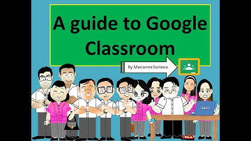 PART 1-A Guide to Google Classroom: Open a Google Classroom and Create a Class