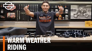 Harley-Davidson Warm Weather Riding Parts & Accessories Overview