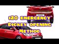 Hyundai i20|| Dicky not open || Emergency Dicky || Boot Opening Method