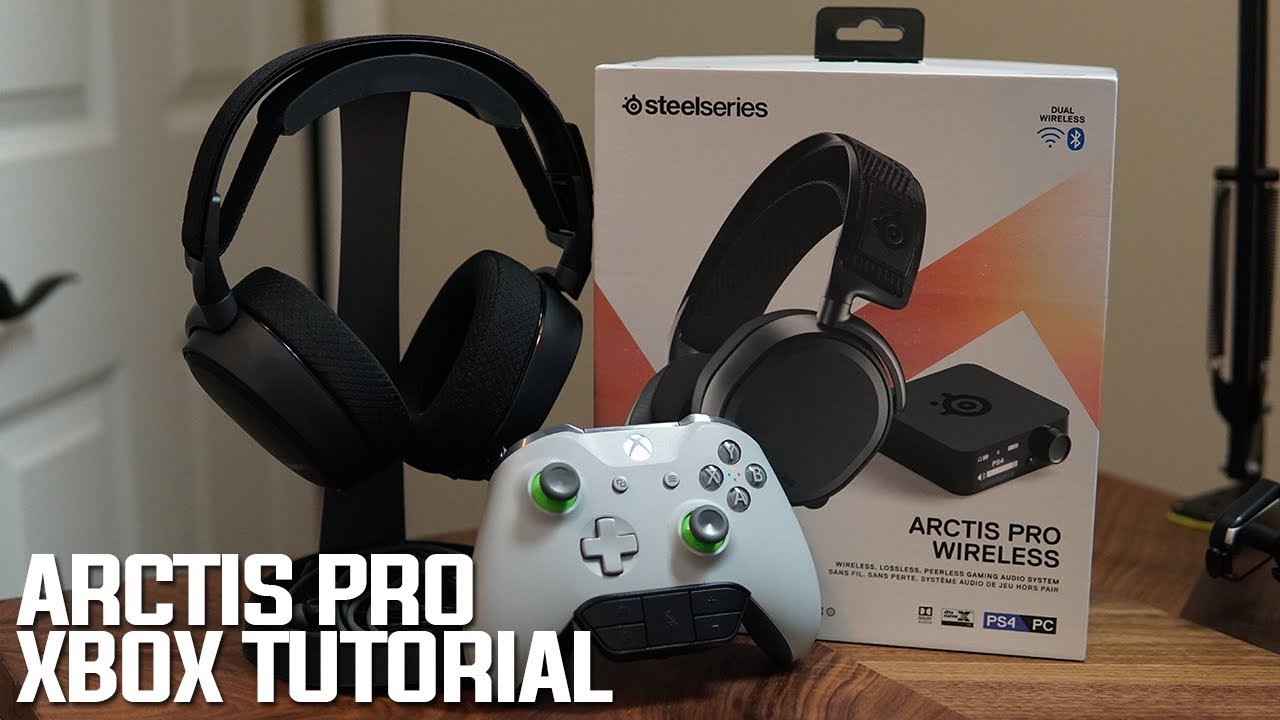 SteelSeries Arctis Pro Wireless Gaming Headset - Lossless High Fidelity  Wireless Plus Bluetooth for PS4 and PC