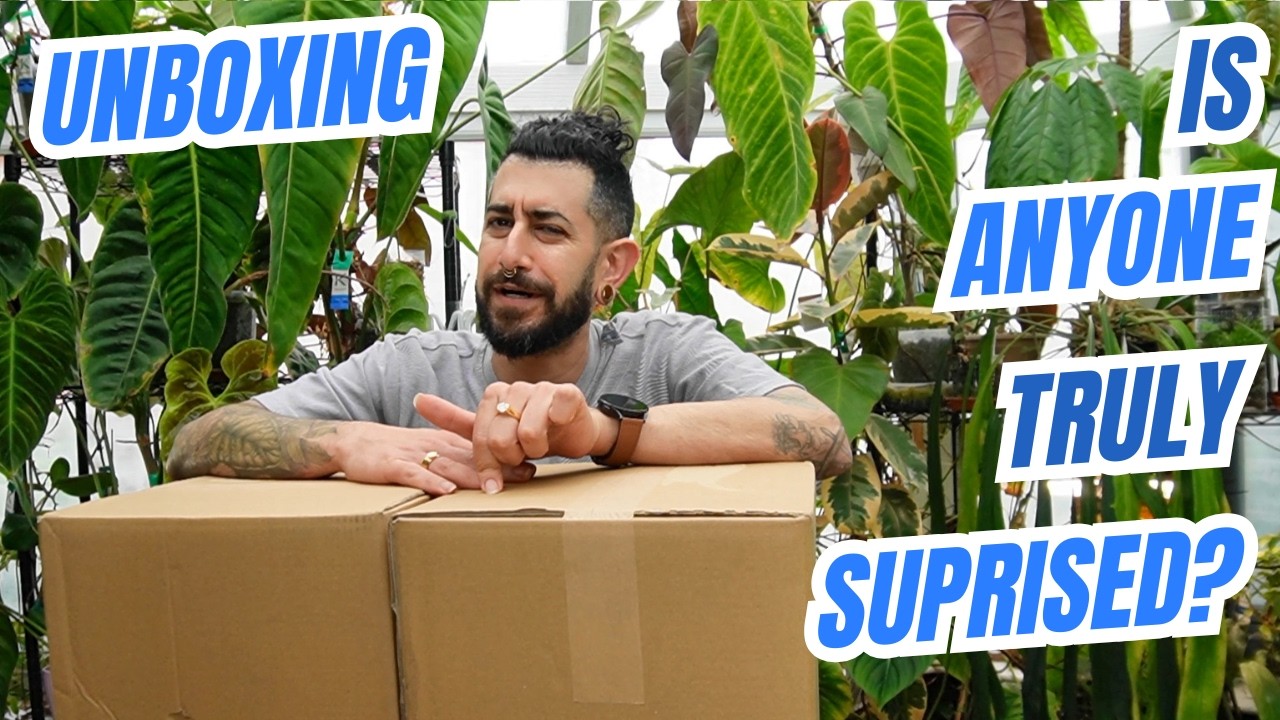 Unbox With Me 🌿: 6 Unusual Plants That Will Blow Your Mind!