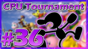 Super Smash Bros. Melee: CPU Tournament #36 (Next Level Spring 