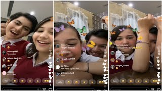 Sandrina Michelle & Rey Bong Live IG 22 Juli 2020