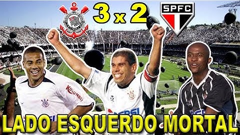 Corinthians 3 x 2 São Paulo Final Rio São Paulo 2002  1º Jogo Completo
