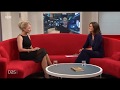 ARD NDR DAS! Rote Sofa live Interview mit Wirtschaftsexpertin Sandra Navidi