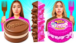 Жевательная Резинка vs Шоколадная Еда Челлендж | Смешные Ситуации с Едой от ToonDO Challenge