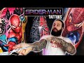 36 AMAZING SPIDERMAN TATTOOS in 1 MINUTE!