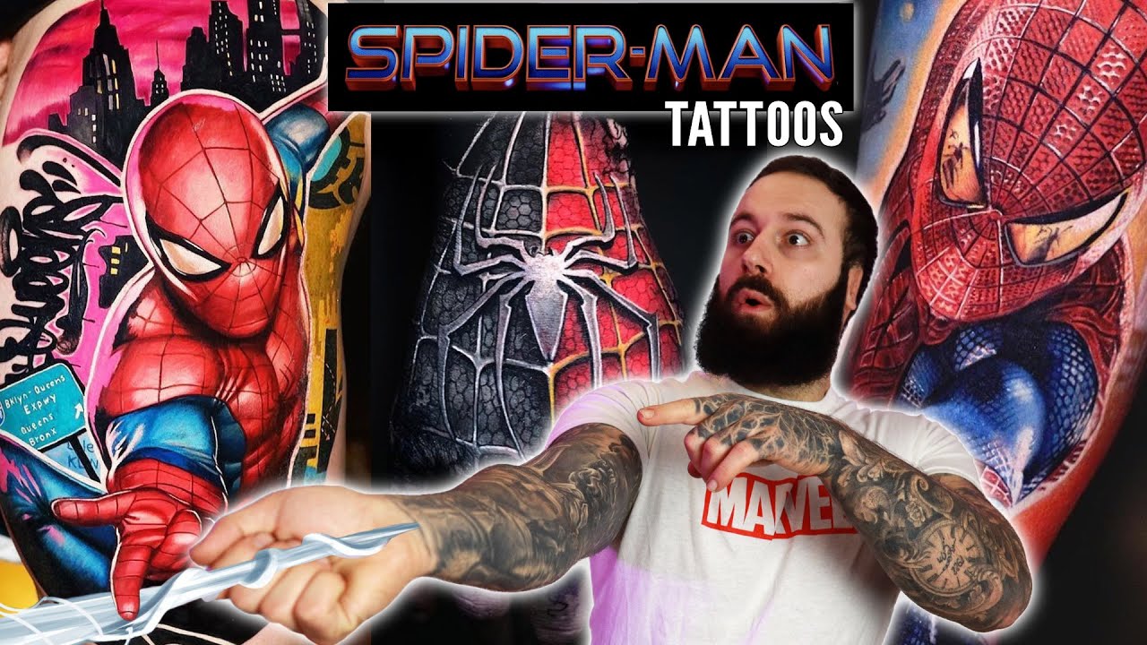 Explore the 9 Best spiderman Tattoo Ideas (2019) • Tattoodo