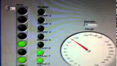 Test Absolute Encoder 8 Bit