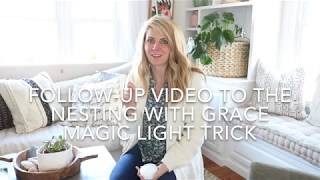 Magic Light Trick- Add Light to a Sconce- no Hardwire