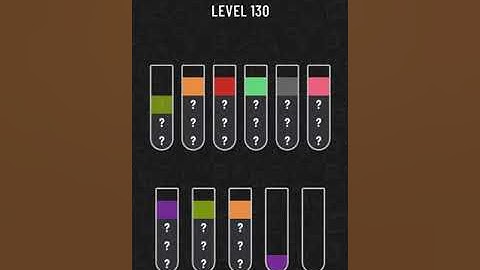 Water Sort Puzzle level 130 | Gameplay Mobile Games