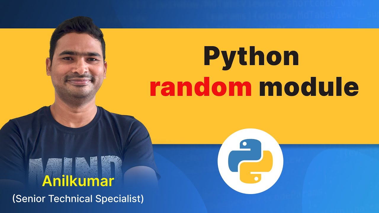 Python Class 60: Python Random Module Explained | Generate Random ...