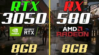 RTX 3050 vs RX 580 | in 2022