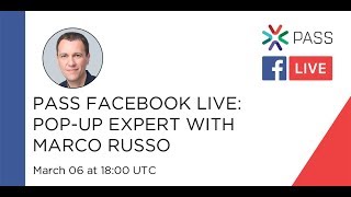 PASS Facebook Live | Marco Russo