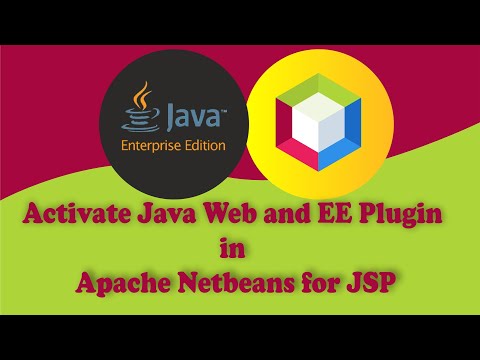 How to activate Java Web and EE Plugin in Apache Netbeans for JSP (Java Server Pages)