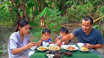 Cá Lóc Đồng nướng rơm  _ Thơm mùi Rơm Đậm Tình Quê 