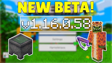 MCPE 1.16.0.58 BETA NETHER UPDATE! Minecraft Pocket Edition AFK Fishing Changes & Bug Fixes!