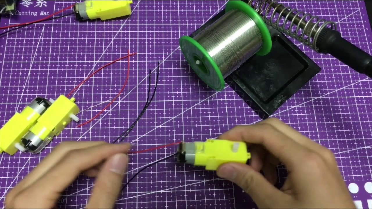 Part 1 Soldering motors YouTube