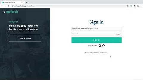 Get API Key  -  Applitools (Part 3)