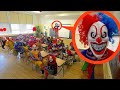when you see clowns in a school classroom RUN away FAST!! (They are Bad)