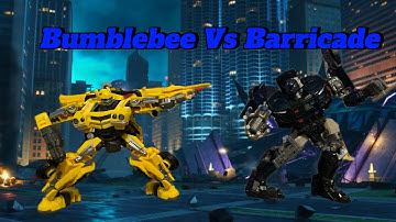 Bumblebee Vs Barricade Stop Motion