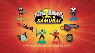McDonald's Happy Meal: Power Rangers Super Samurai Toys Commercial! (2012)