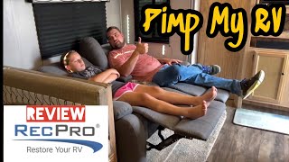Recpro Camper Modular Recliner Installation And Review
