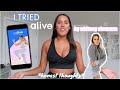 I TRIED WHITNEY SIMMONS &quot;ALIVE&quot; FOR A WHOLE WEEK | my honest thoughts